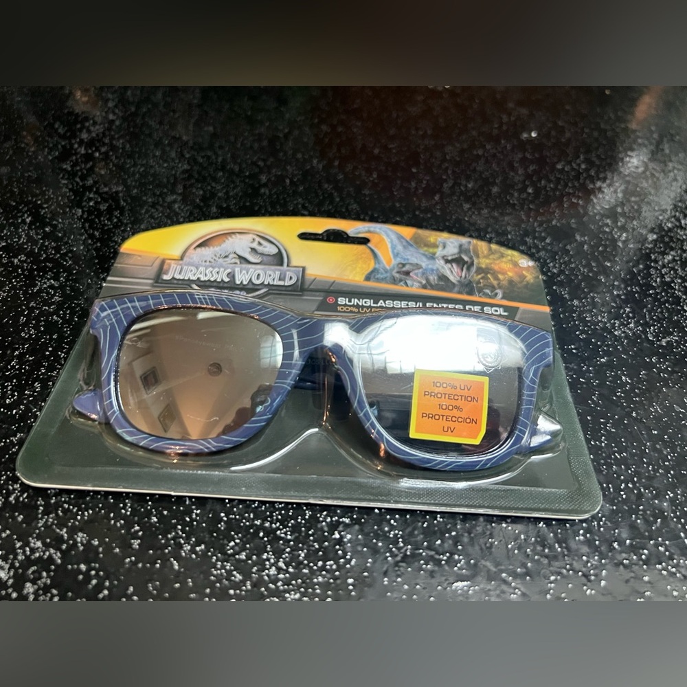 Disney Jurassic World Kids Sunglasses - Black and Blue